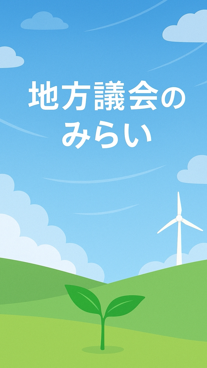 チームみらい・地方議会のみらい？