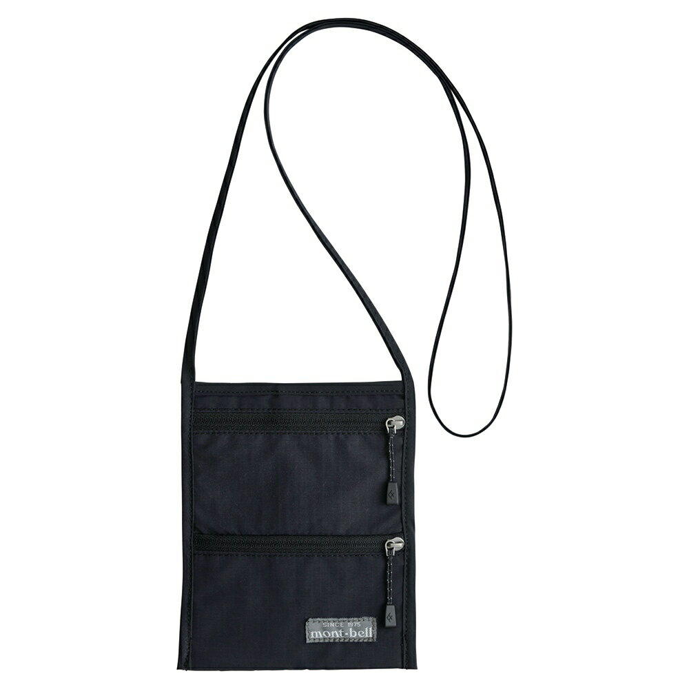 ├登山樂┤日本 Mont-Bell Passport Pouch 護照套 黑 # 1133108BK