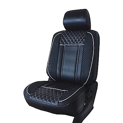 【葵花】量身訂做-汽車椅套-日式合成皮-展翅配色C-休旅車9人座1-3排