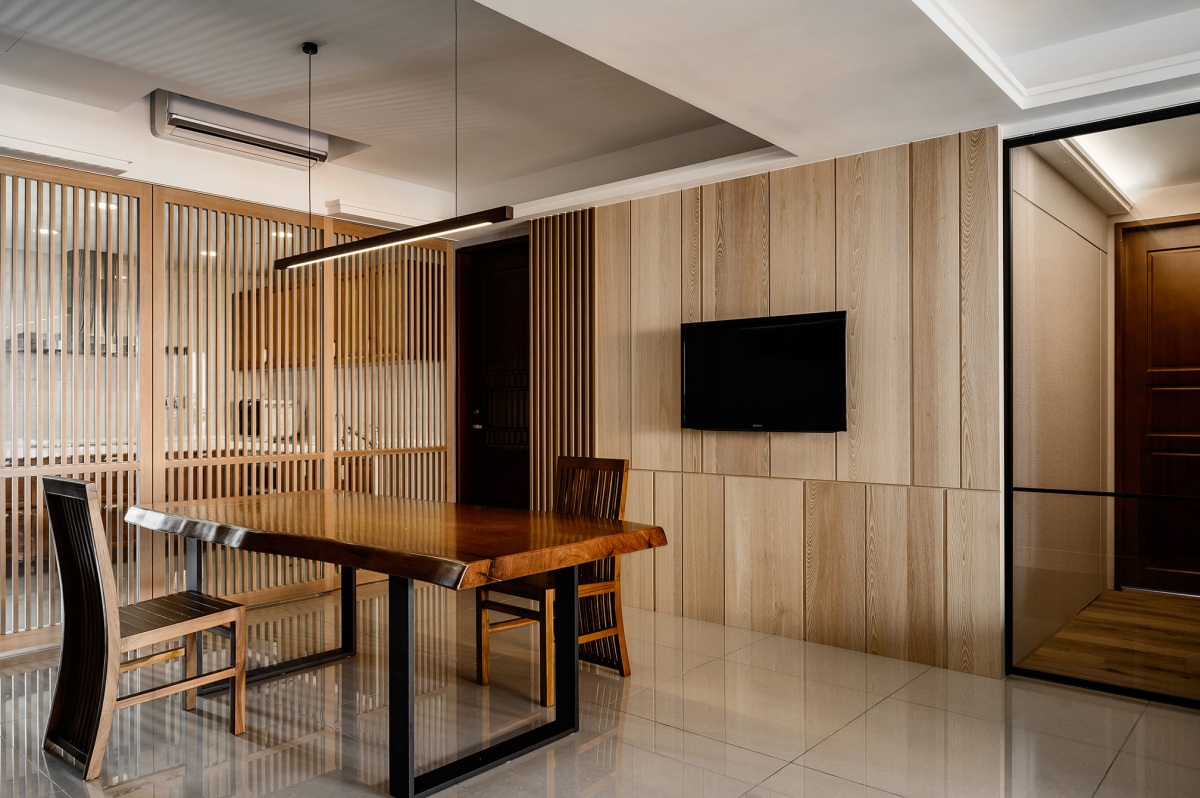 木格柵；室內設計；居家裝潢；格柵