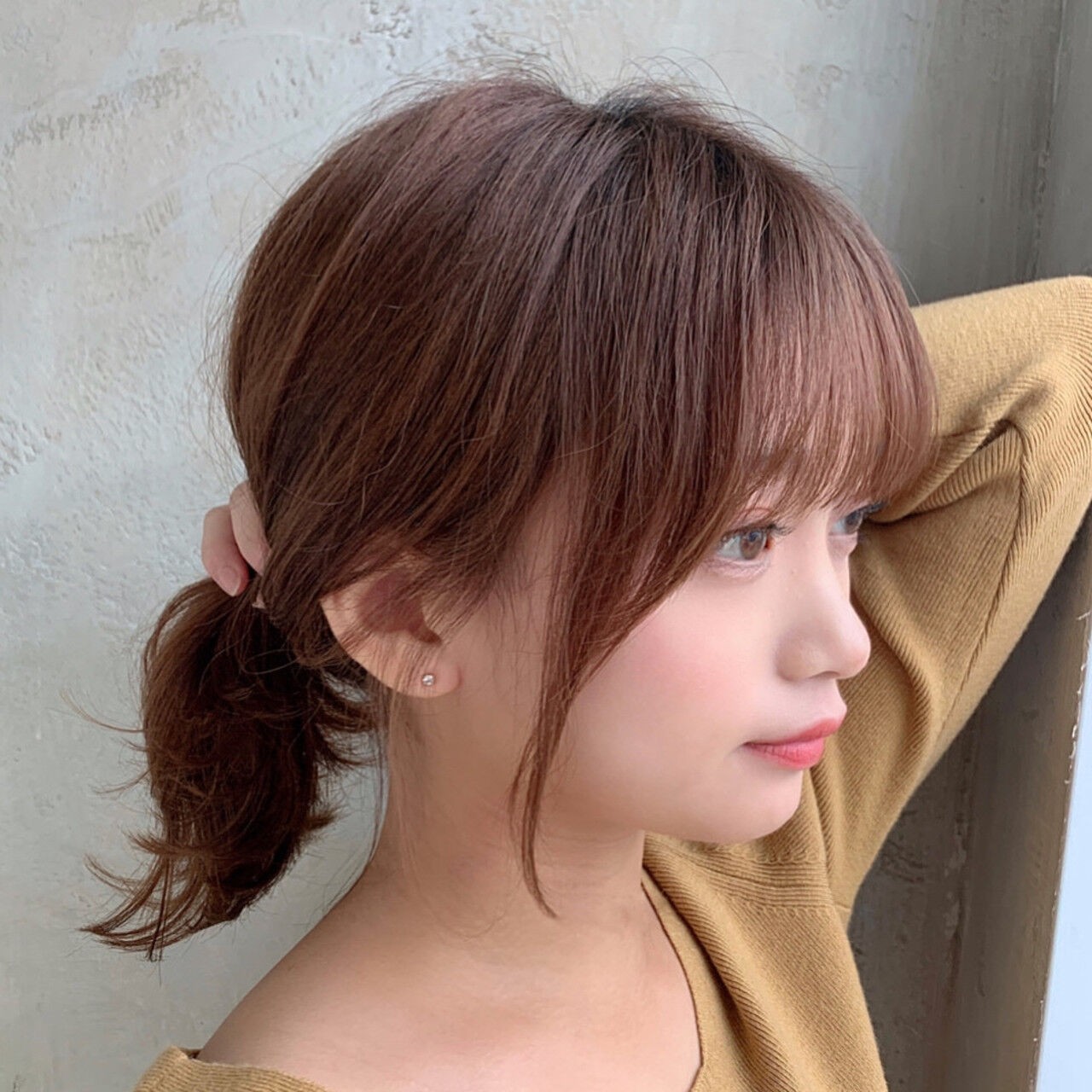 後れ毛の出し方でヘアアレンジがぐんとup