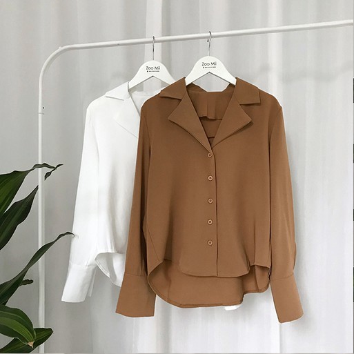 襯衫｜金秘書款雪紡襯衫 / 2 colors【TH011806】ZooMii