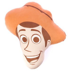 和樂自有品牌產品 皮克斯 Pixar & Disney 迪士尼 玩具總動員 (Toy Story) 聯名款 - 胡迪 (Sheriff Woody) 角色 可當靠枕、墊枕、抱枕等使用 柔軟彈性面料，表