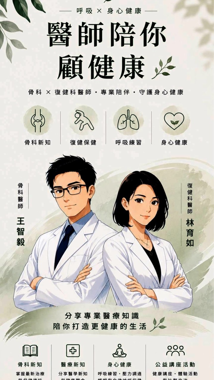 醫師陪你顧健康｜呼吸 × 身心健康