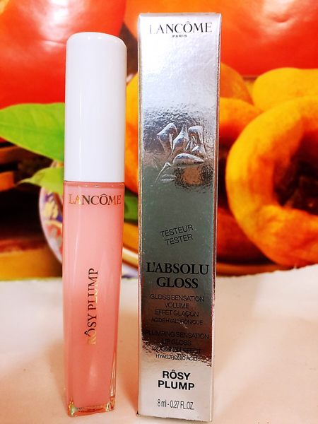LANCOME 蘭蔻 絕對完美玫瑰豐唇蜜 8ml 百貨專櫃正貨盒裝 (TESTER)