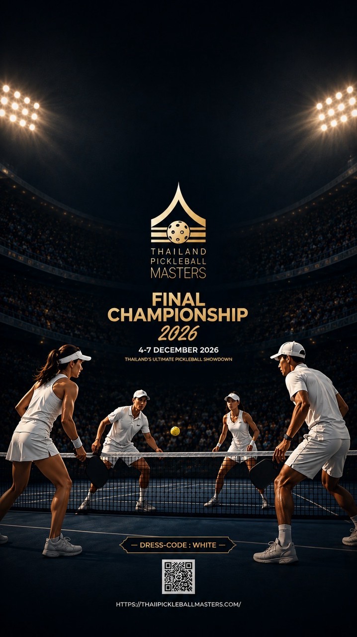 🏆 THAILAND PICKLEBALL MASTERS – FINAL CHAMPIONSHIP