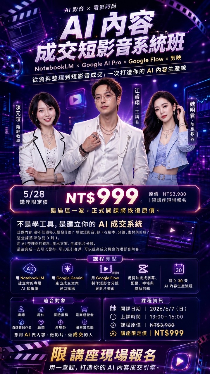 6/7 AI短影音成交班