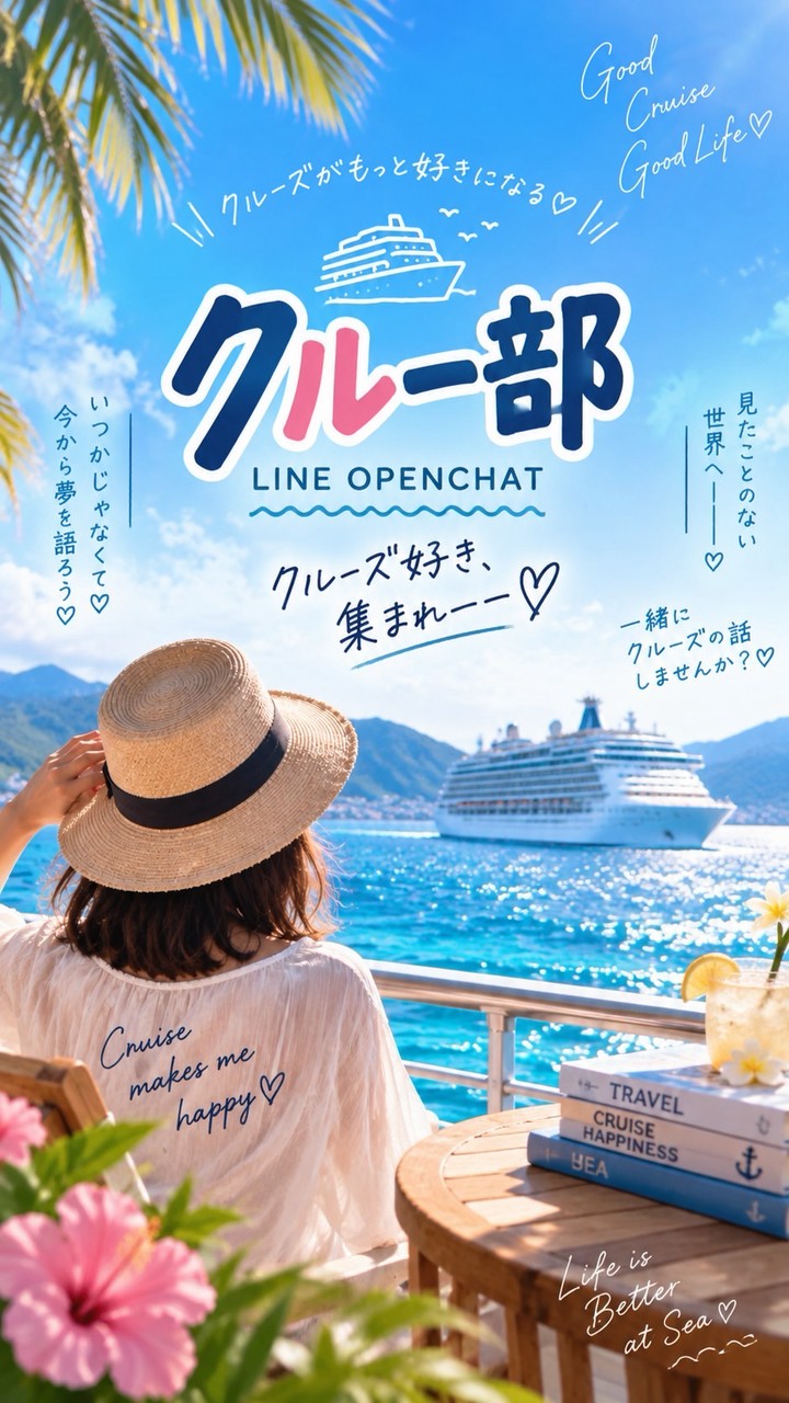 🚢 クルー部｜クルーズ好き集まれ♡