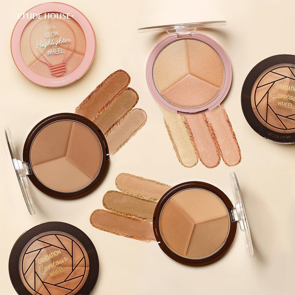 ETUDE 三角輪廓立體修容餅，NT520