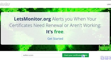 LetsMonitor 免費 SSL 憑證到期提醒與監測