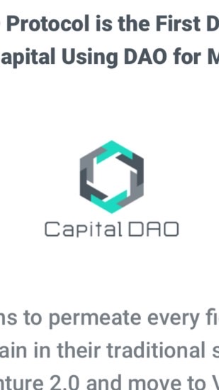 Capital dao プロトコル