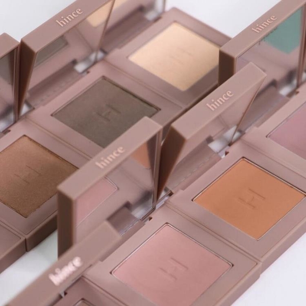 薇婭正品美妝水蛋蛋推薦韓國hince單色眼影啞光05 build on/allure in motion