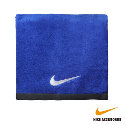 NIKE耐吉 FUNDAMENTAL TOWEL 大浴巾-藍色