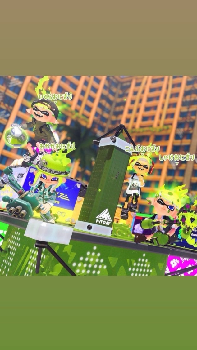 スプラトゥーン@わくわくおにぎり