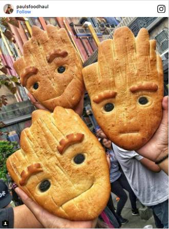 Roti Berbentuk Wajah Groot yang Lagi Ngehits di Instagram, Jadi Enggak Tega Buat Dimakan!