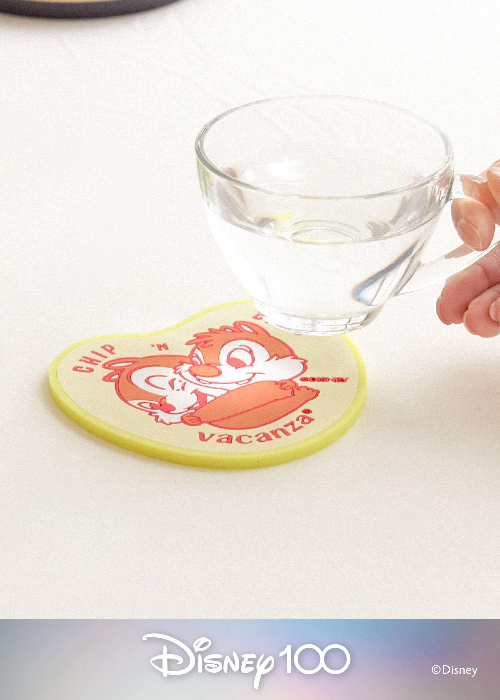 Disney 100th｜奇奇蒂蒂．造型矽膠杯墊