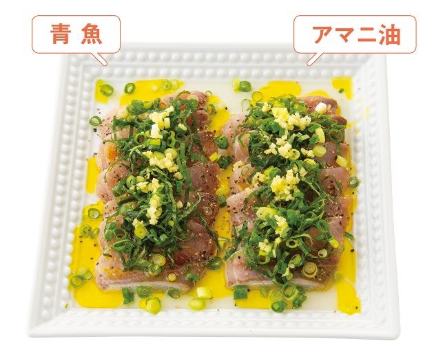 体にいい脂質が摂れる ぶりのアマニ油カルパッチョのレシピ