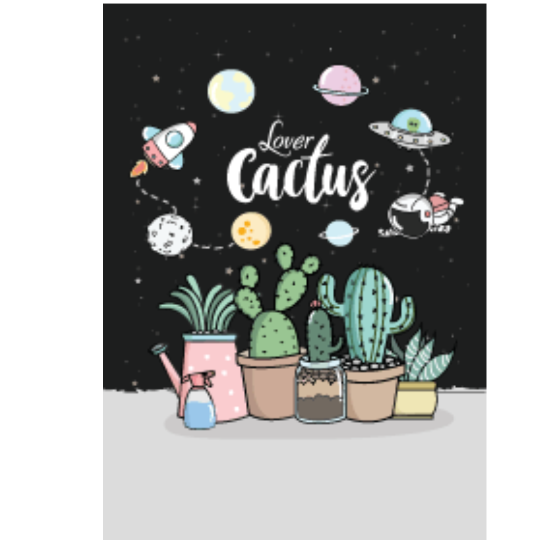 Cactus Galaxy Black.