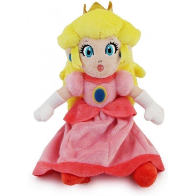 任天堂原廠授權 瑪利歐系列人氣角色 可愛造型玩偶 角色-碧琪公主