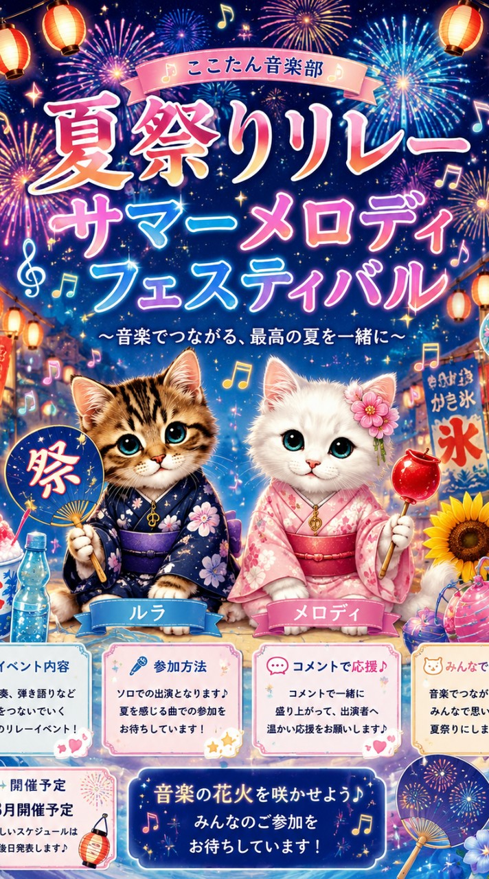 ここたん音楽部 サマーメロディフェス2026🌺