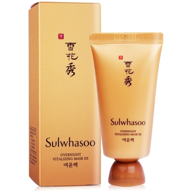 預計出貨日2-5天 中文品名：Sulwhasoo 雪花秀 與潤面膜EX(30ml) 規格：30ml ◆使用方式：基礎保養後取適量於手掌心，清柔的塗抹於全臉。 ◆保存方法：請置於陰涼處，請勿直接陽光照射