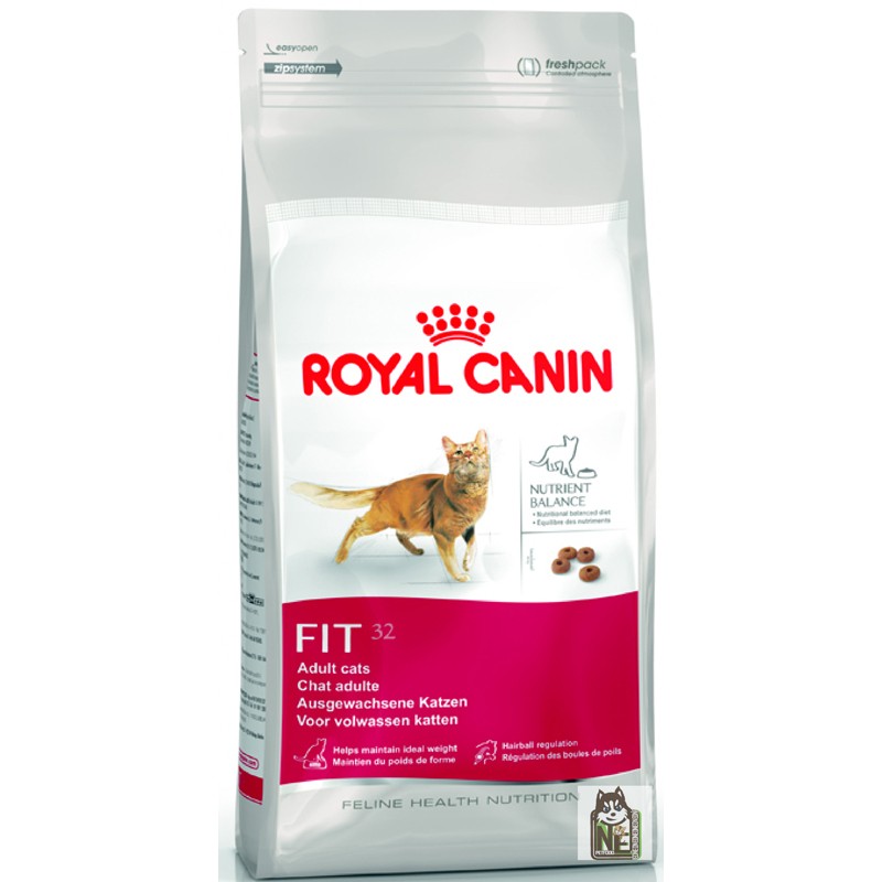 法國皇家 F32(理想體態) ●產品特色 1. 平衡完整組合營養素的飼料，滿足日常營養需求。 2. 提供適度活動量所需的能量，幫助維持理想體重。 3. 幫助腸道蠕動，排出毛球。 ※ L.I.P.: 高