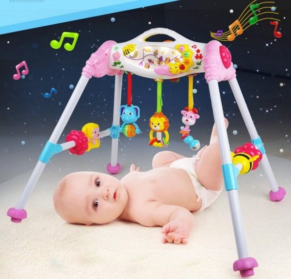 *幼之圓*紐奇安撫音樂健身架~多功能音樂健力架踢踢樂~內建音樂~品質優~