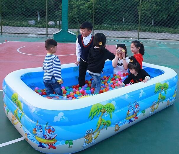 充氣泳池 兒童游泳池加厚兒童家用寶寶游泳桶小孩成人超大號家庭戲水池