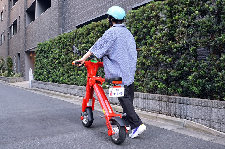 めちゃくちゃ便利かも！折りたたみ電動バイクのシェアリングサービス