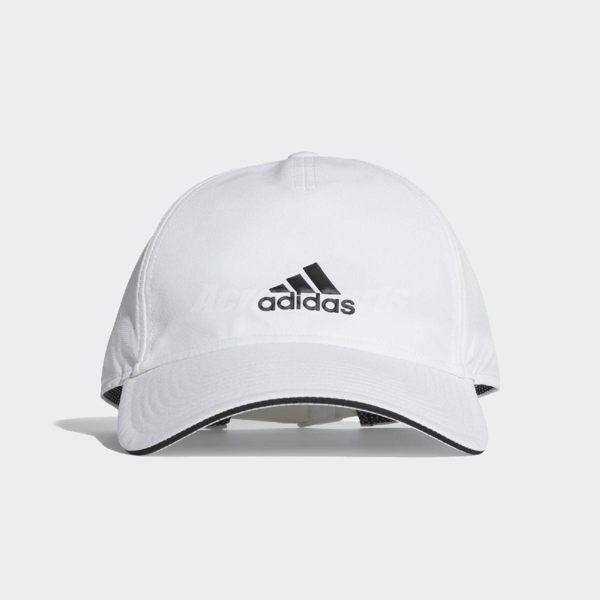 adidas 帽子 C40 5 Panels Climalite Cap 白 黑 男女款 老帽 【PUMP306】 CG1780