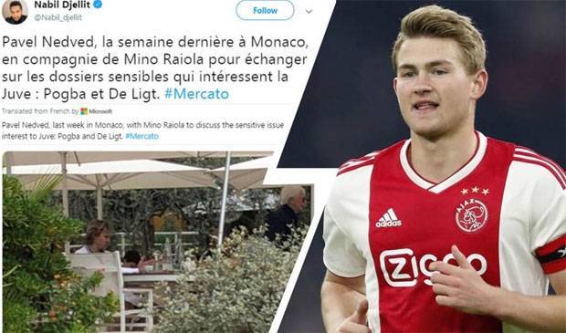 Fakta Baru Transfer De Ligt: Raiola Ketemu Wakil Presiden Juventus