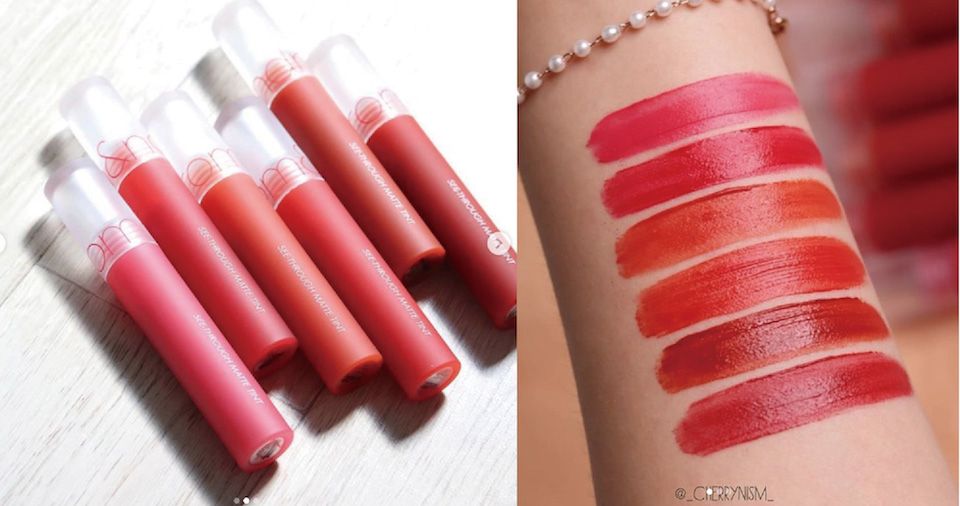 rom＆nd ＃see through matte tint 果凍唇釉