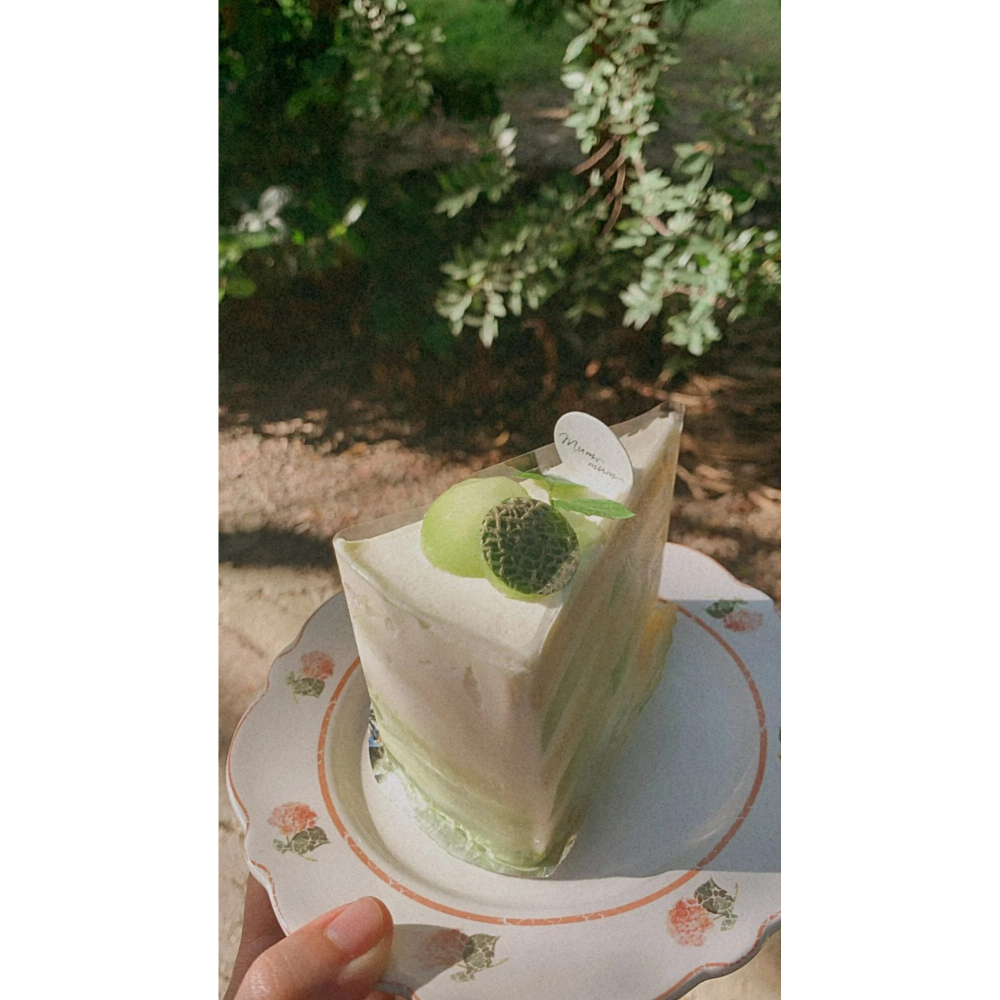 【Mum Mum饅饅好食】Double哈密瓜蛋糕 單片_限南港車站取超美限定線上預訂