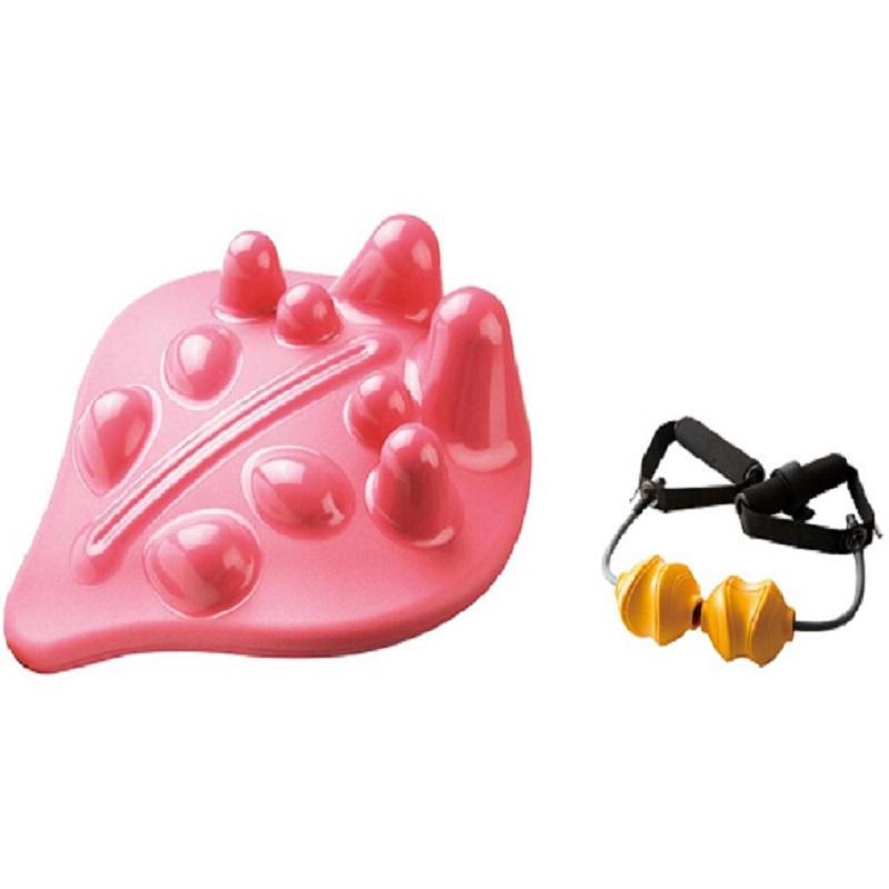 產品介紹 讓您的椅子具有像電動按摩椅一樣的超強功能! 按摩球表面具有經科學測量和測試的按摩表面，以及內部空壓構造達到舒服按摩的效果。 方便隨時隨地使用， 舒服放鬆解壓的健康利器! 使用說明 ●肩頸按摩