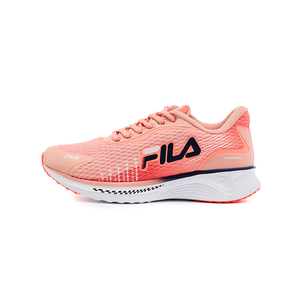 FILA ATMOSPHERE 女慢跑鞋-粉橘 5-J529W-551