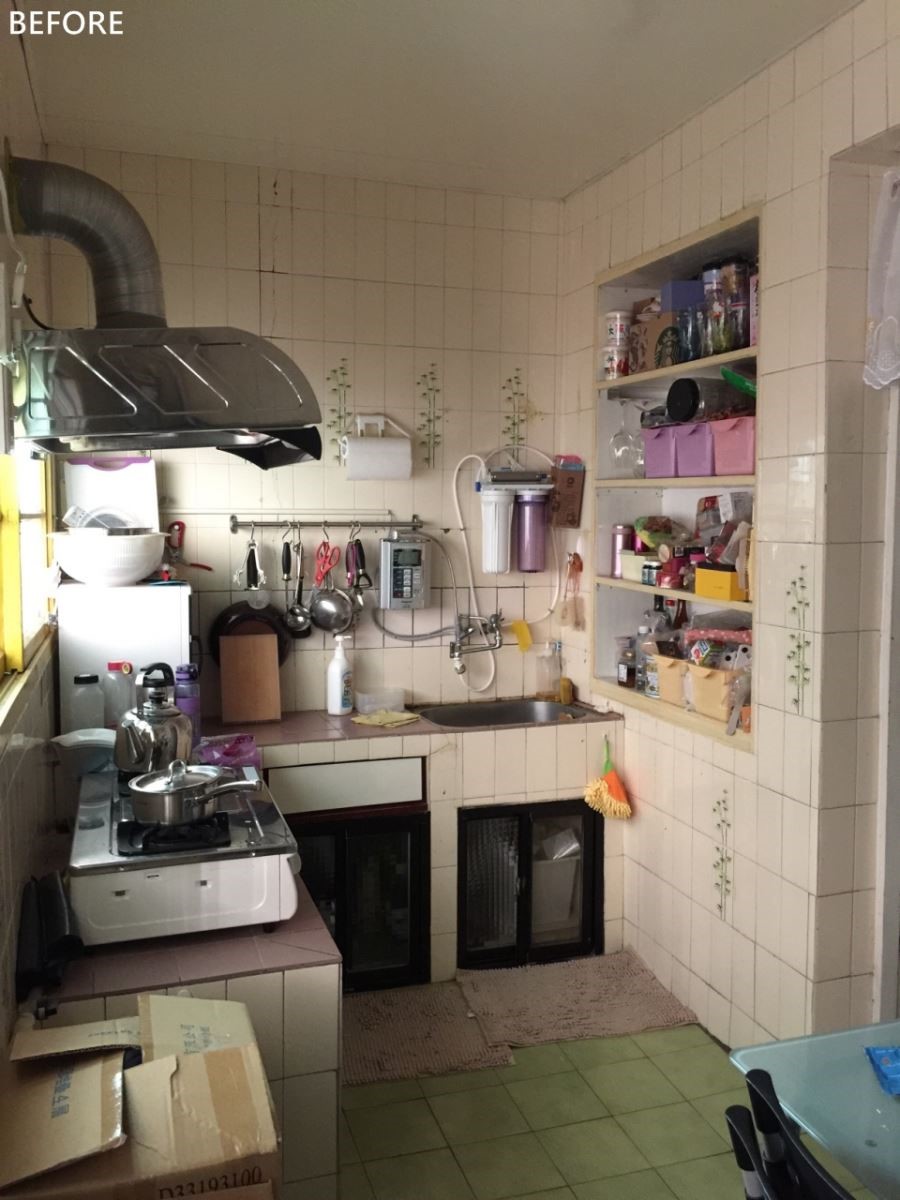 超過40年老公寓是公公婆婆的起家厝，屋主夫妻兩人結婚