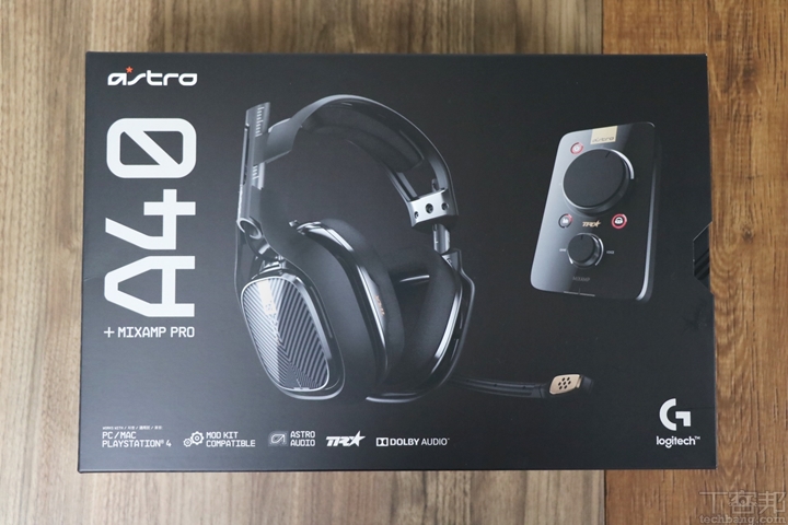 跨平台競技遊戲潮人利器，羅技 ASTRO A40 電競耳麥+音頻擴大器 開箱體驗