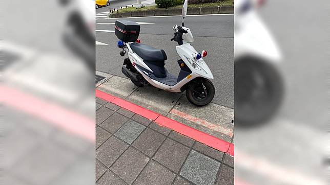 他違規罰8千嗆檢舉 警車停紅線 網虧 發文先動腦 Tvbs Line Today