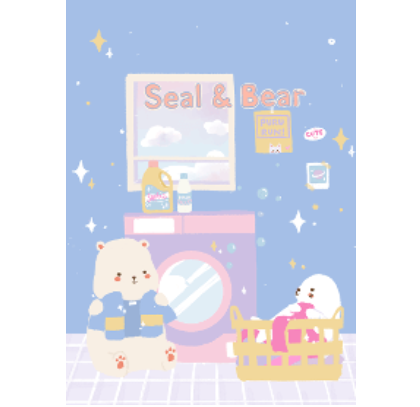 Seal and Bear: Laundry Day