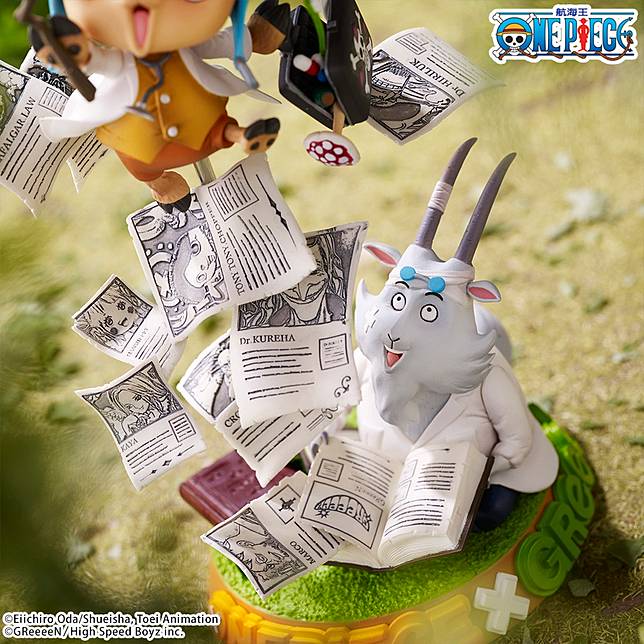 One Piece X Greeeen特別合作模型開放預訂 拿著棉花糖的喬巴太可愛 4gamers Line Today