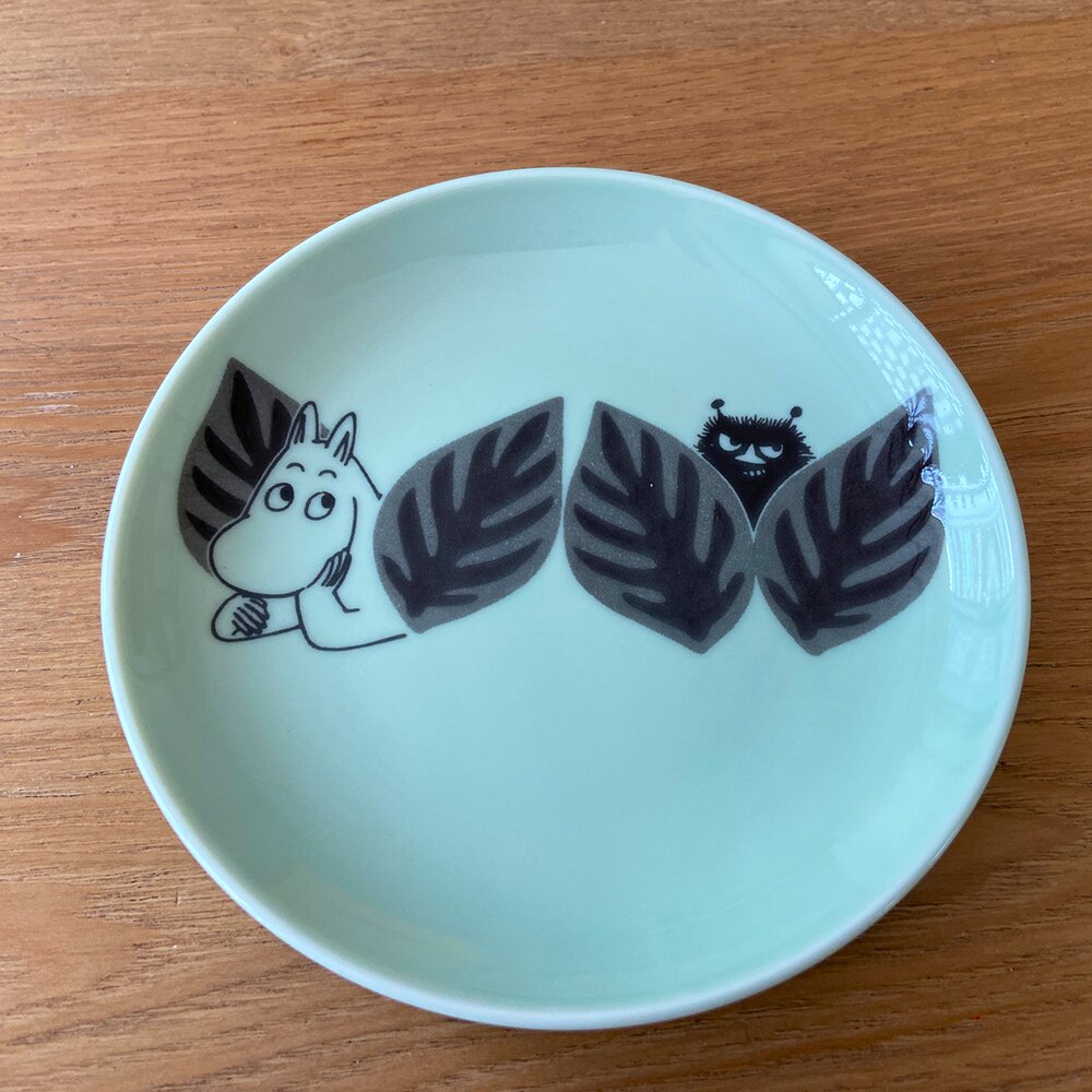 日本製 MOOMIN嚕嚕米森林餐盤5入組 (醬料小菜盤X5)