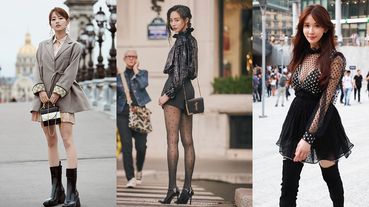 12女星2020春夏時裝周秀美腿！張鈞甯懶理邱澤、造型火辣，Angelababy精修V.S.未修完勝年輕小花