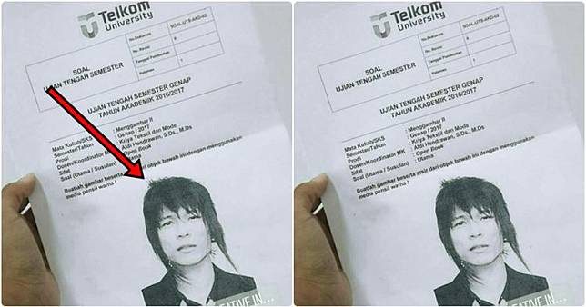 Soal ujian kampus swasta di Bandung ini bikin netizen gagal paham