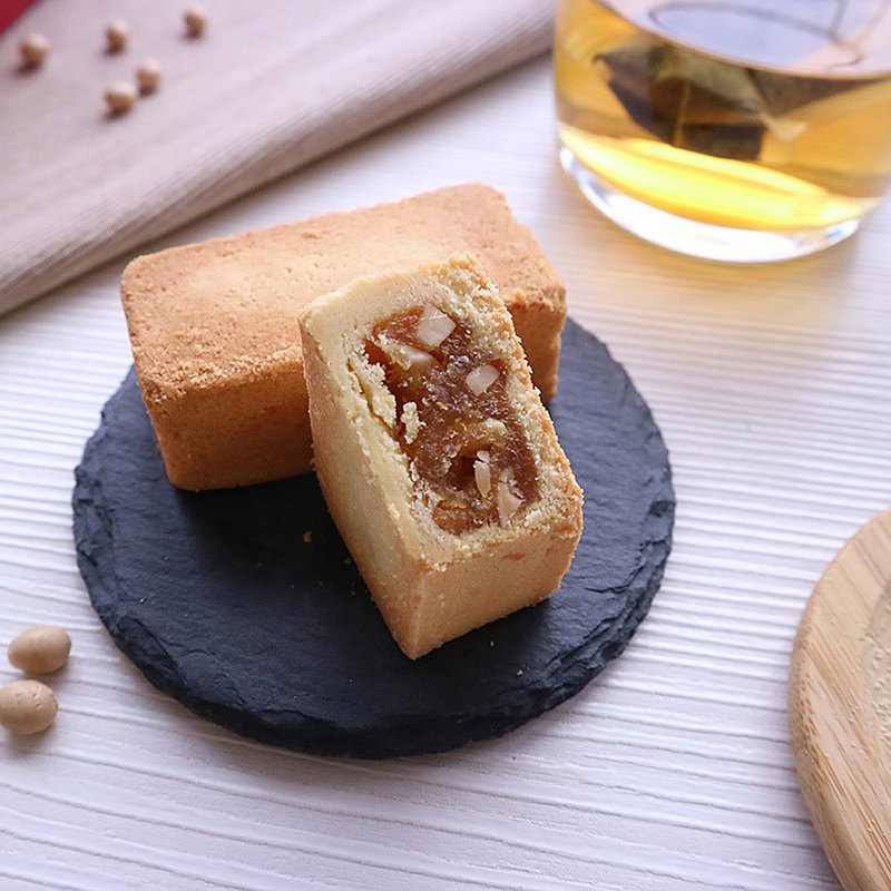 可夫萊精品堅果 萊月禮 伊甸基金會聯名禮盒 豆漿核桃鳳梨酥 9入