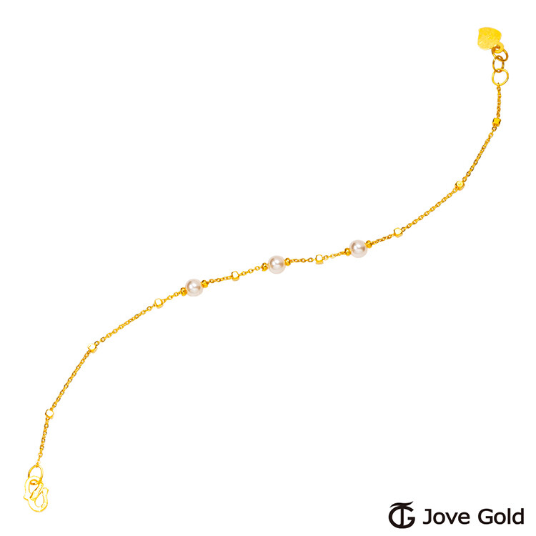 商品特色 9999純金完美製作 情人節生日禮物首選 抗氧化佩戴不過敏 保值黃金送禮自用兩相宜 商品詳情 品牌jovegold漾金飾 款式手鍊 適用族群女性 黃金總重量分類0.5錢~1錢 黃金總重量(約