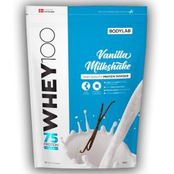 【丹麥 BODYLAB】Whey 100 乳清蛋白飲品 1kg-香草奶昔(含天然香草籽)