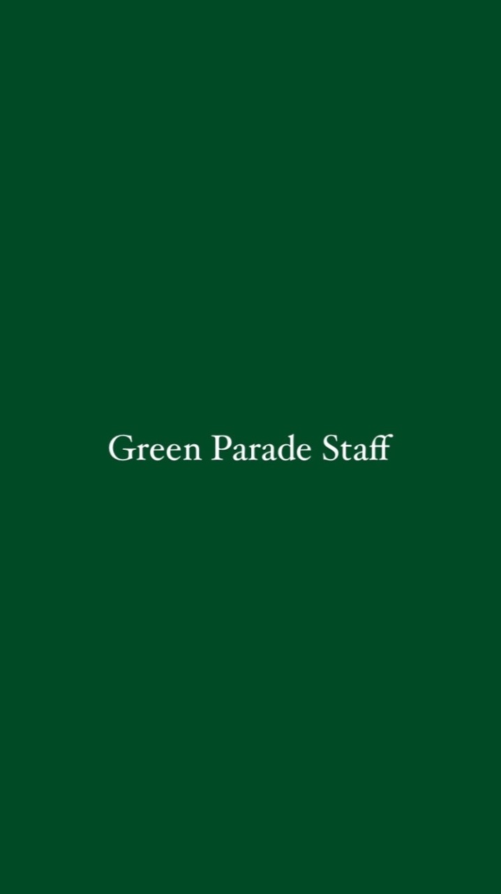 Green Parade Staff
