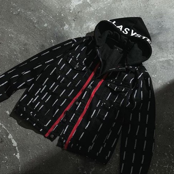 [GCTC] FASHION KILLA 連帽滿版字條外套