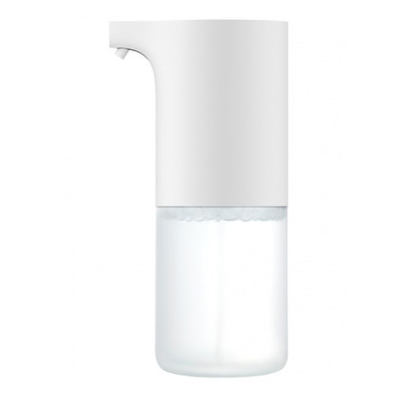 小米洗手機產品特點：產品尺寸：73x98x190mm產品淨重：540g(含單瓶抑菌洗手液)主要材質：ABS電池類型：一般鹼性電池(不包含/需自備)額定電壓：6V工作溫度：5-40度C防水等級：IPX4