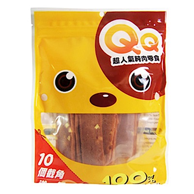 【任選】QQ 超人氣純肉零食 起司嫩雞胸片 160G